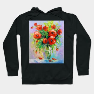 Bouquet of poppies Hoodie